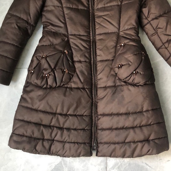 Monnalisa Girls Winter Jacket - Picture 2 of 13